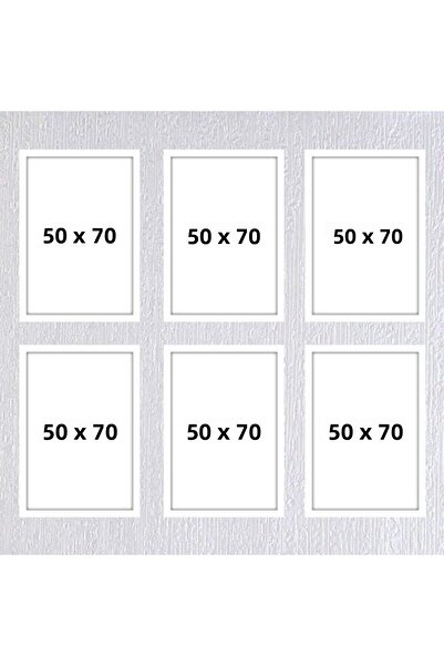 AS TİCARET Six-Piece 50x70 Frame (No Poster) - Bos1016