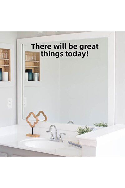 BLS Home أشياء رائعة ستكون اليوم - ملصق مرآة