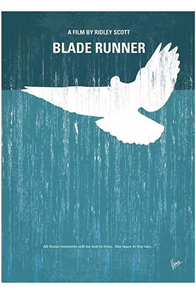 Universal No011- Poster decorativ din lemn Blade Runner