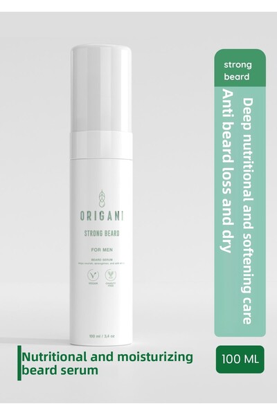Origani مصل الشد والعناية المركزة للحية – مصل اللحية القوي