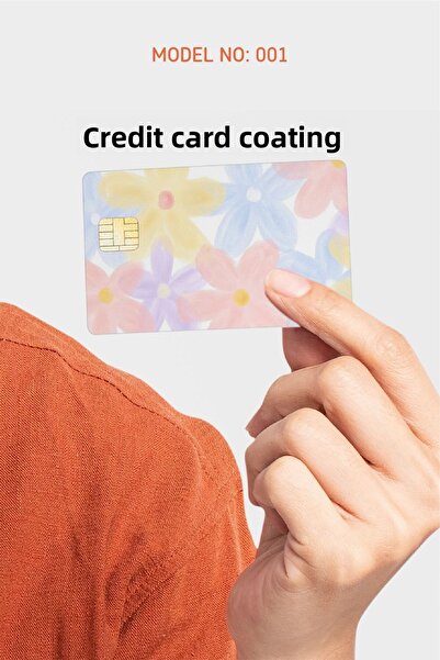 WALLHUMAN Стикер за корица на кредитна карта