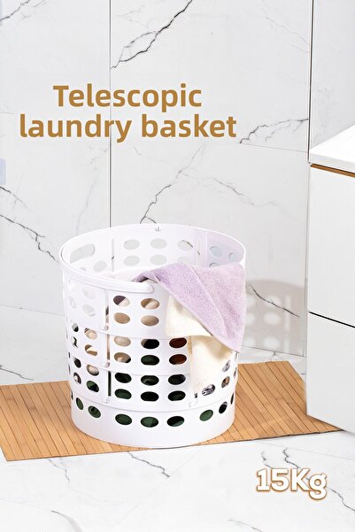 Porsima Τηλεσκοπικό Πτυσσόμενο Καλάθι Πλυντηρίου Μεσαίου Μεγέθους Πτυσσόμενο ...