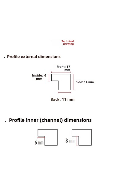 PRİNTOPİA DESİGN Black Wooden Decorative Frame 15X21Cm