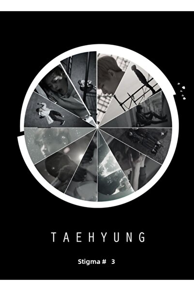 Universal # 3 Stigmas Tablo Poster din lemn decorativ Cod4915