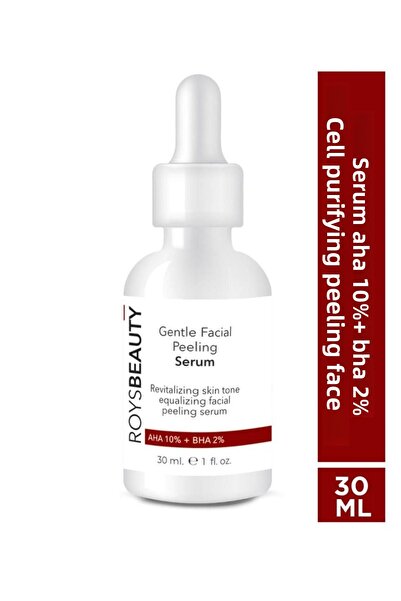ROYS beauty سيروم تقشير الوجه - تنقية الخلايا، Aha 10%+ Bha 2%