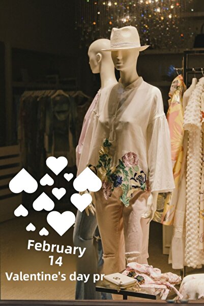 MIGNATIS Αυτοκόλλητο 14 Φεβρουαρίου για την Ημέρα του Αγίου Βαλεντίνου με σχέ...