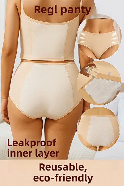 Sh Mağazacılık Εμμηνορροϊκό εσώρουχο NoLeak, ανθεκτικό στις διαρροές, κατάλλη...