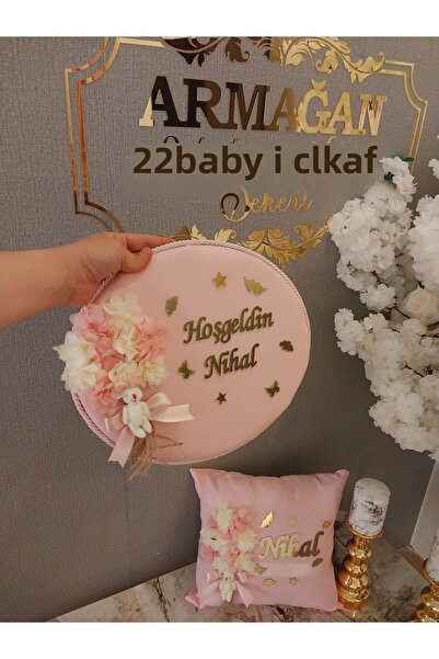 ARMAGAN BEBEK NİKAH ŞEKERİ Baby Door Ornament, Jewelry Pillow