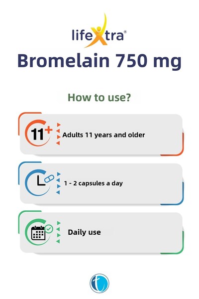 Tab İlaç Bromelain 750 Mg 60 Herbal Capsules