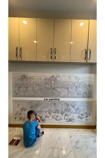 statik kağıt Doya Doya Painting مع ميزة الإمساك الثابت 60x200 طلاء السيارات