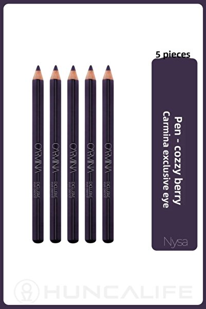 Huncalife Exclusive Eye Pencil - Cozzy Berry - 5 Pieces
