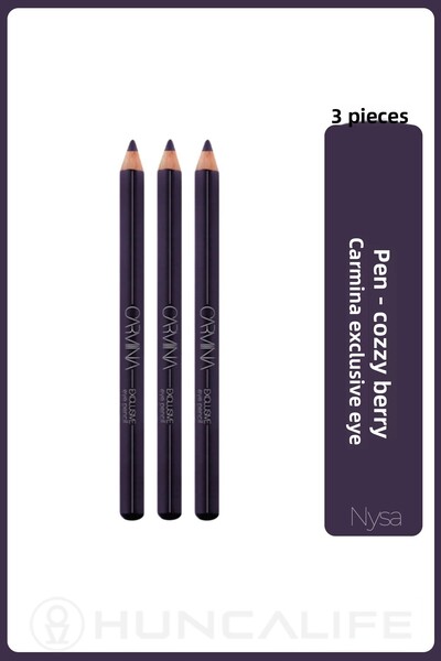 Huncalife Exclusive Eye Pencil - Cozzy Berry - 3 Pieces