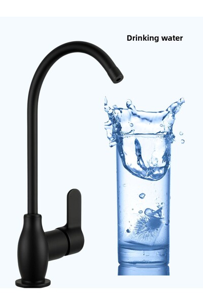 RUDİS Modern Brass Material Purifier Faucet/Black