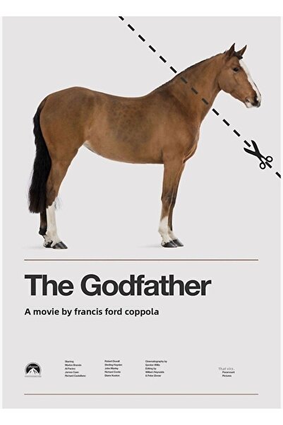 Universal Poster alternativ The Godfather, tablou decorativ din lemn