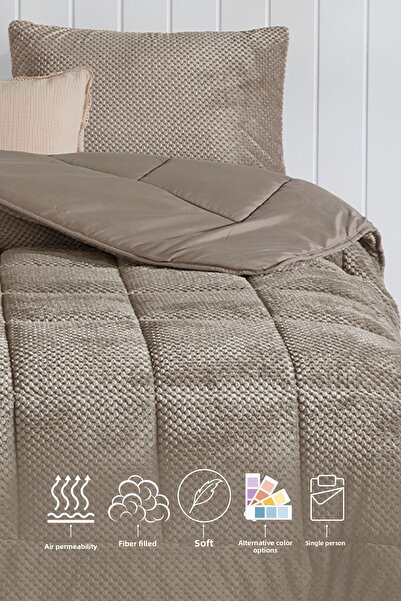 Elart Σετ Μονό Luis Comfort (155x215 cm) Mink