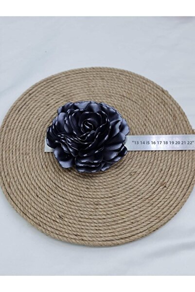 Esteks Dantel ve Tekstil Aksesuarları Broșă cu flori din țesătură cu ace BROȘ...