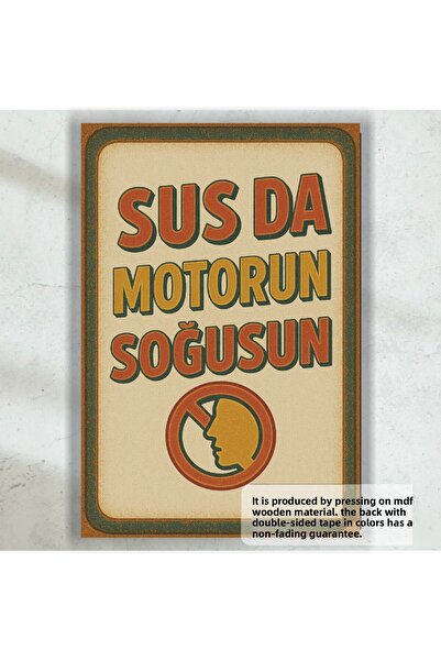 Hayat Poster sus da motorul frigului amuzant fraze spirituale graffiti retro ...