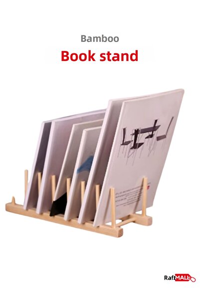 SalMall Βάση βιβλίων από μπαμπού