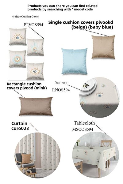 Pilloveland Double Sided Printed Mystery Patterned 4-Piece Suede Throw Pillow Case