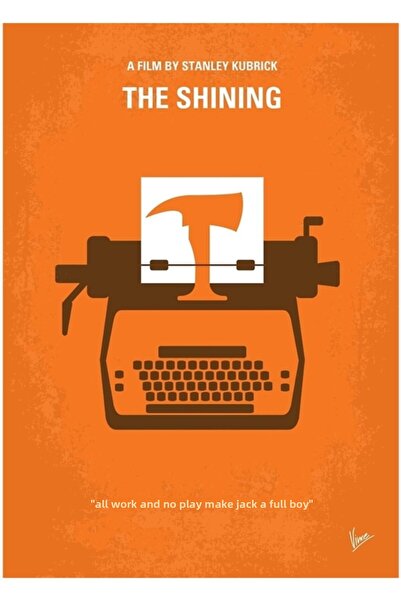 Universal No094 My The Shining Tablo Poster decorativ din lemn