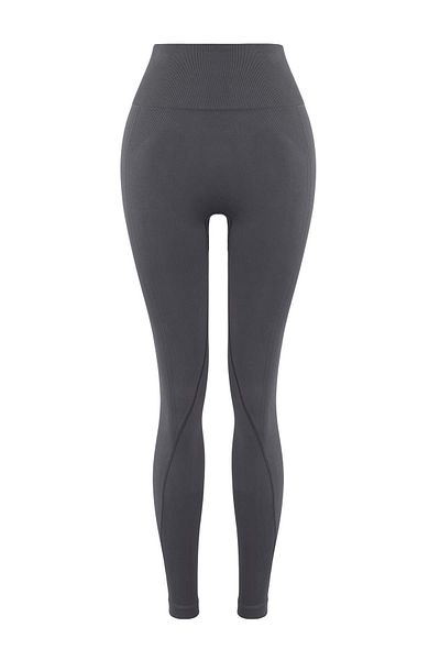 Trendyol Collection Anthracite Seamless Leggings Sports Leggings Thmaw26Ty00003
