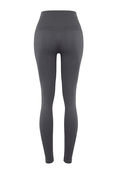Trendyol Collection Anthracite Seamless Leggings Sports Leggings Thmaw26Ty00003