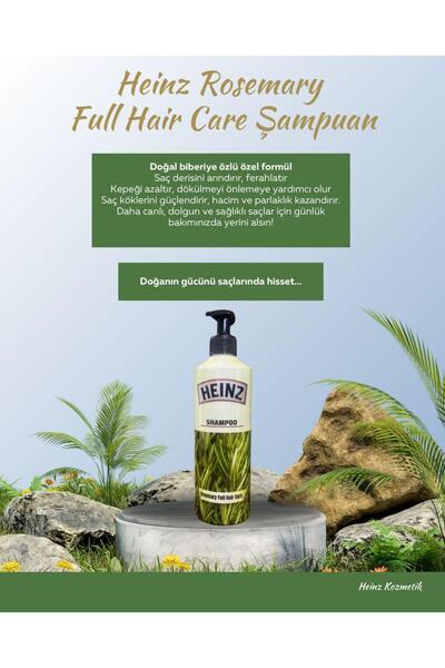 Heinz Kolajen Ve Keratin Saç Dökülmesine Karşı Hızlı Sac Uzatan Dolgunlaştırı...