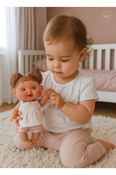 kitikate Mila Oyuncak Bebek Ten Renk 27 cm
