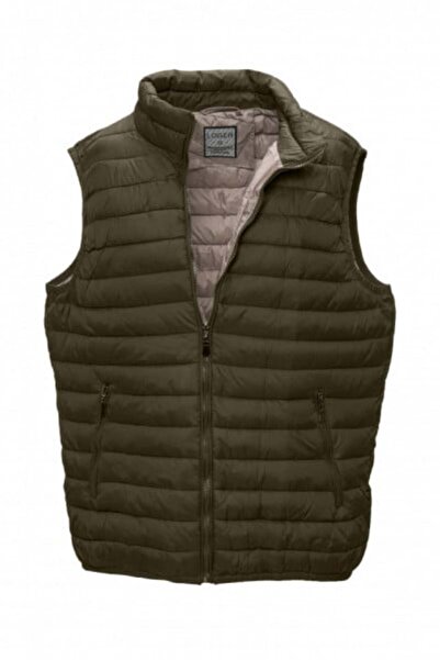 Centini Men's lightweight vest, Loger, big size, kaki