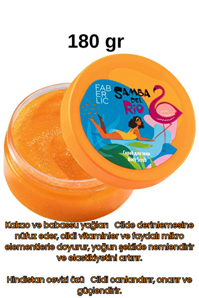 Faberlic Vücut Peelingi «Sahil» Samba del Rio*1442