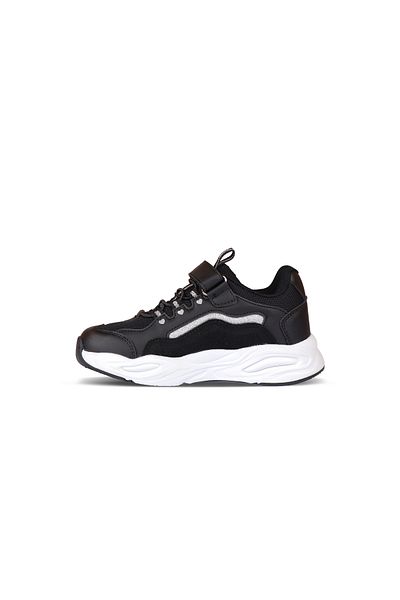 Vicco Chou Model Girl's Sports Shoes Light Black Sneakers