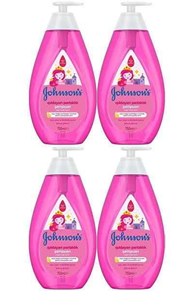 Johnson´s Baby Johnsons Baby Bebek Şampuanı 750ml Işıldayan Parlaklık (4 LÜ SET)