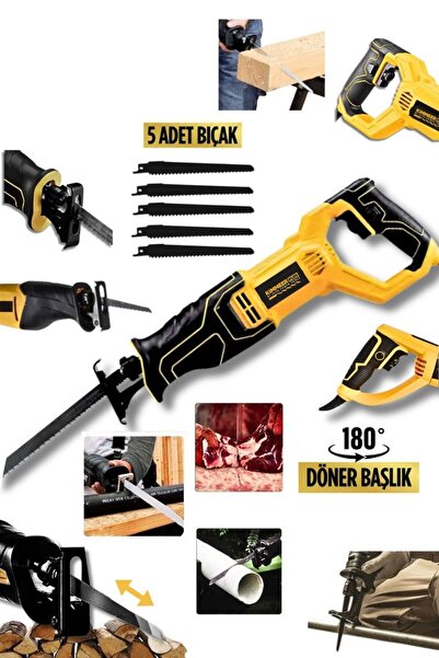 Jetta Power Tools Kimmer Plus Tilki Kuyruğu Testere Kemik Kesme Bıçağı Hediye