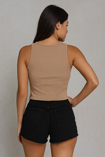 mamizya Cropped Women's Straped Tank Top