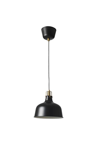 IKEA Ranarp Sarkıt Lamba, Siyah, 23 Cm