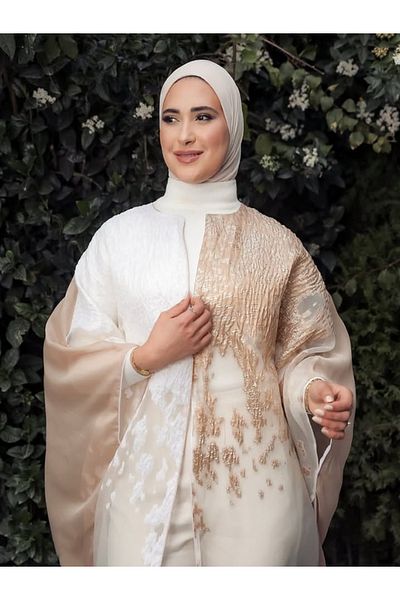 fiore fashion Team Kaftan Abaya Ferace Abaya Bisht Thin Fabric Suitable for Size 38-46 Plus Size 145 cm
