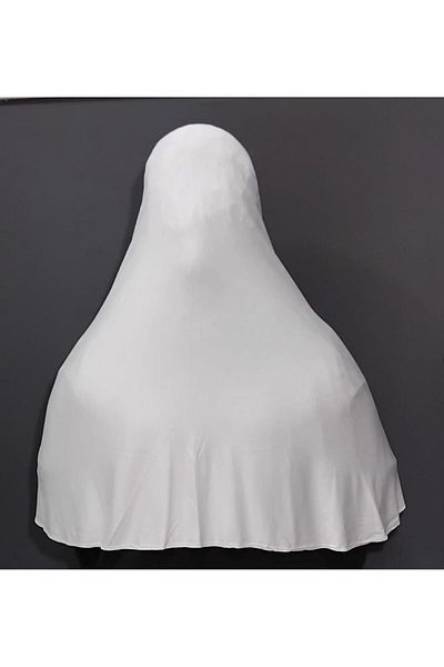 Differenza Pătură de rugăciune din bumbac pieptănat alb