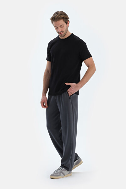 Dagi Μπλουζάκι με λαιμόκοψη από μαύρο μεταξωτό απρέ