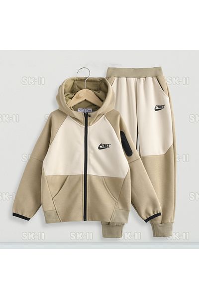 SETTY KOOP Set Hanorac și Jogger Colorblock pentru Copii – Îmbrăcăminte sport confortabilă din două piese pentru băieți și fete