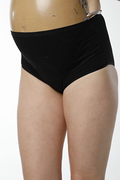 Hmd 1413 Бавовняні труси для вагітних та жінок після пологів - чорні