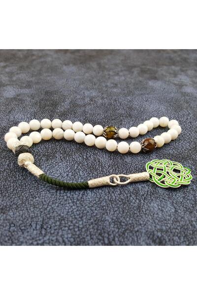 PİGADO 1000 проба срібла Казак плетений китиця натуральний камінь перламутр а...