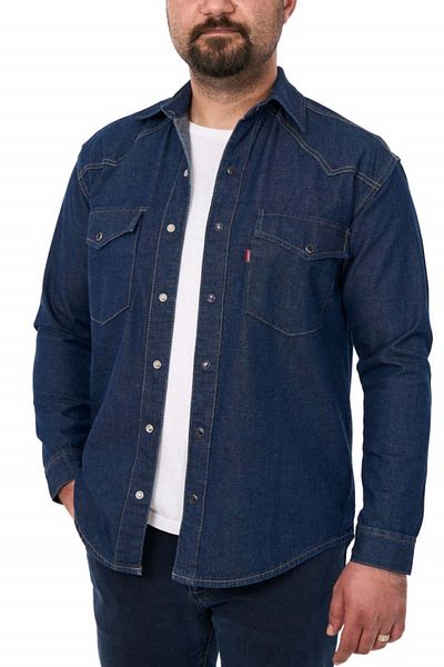 Forzaa Forza denim shirt, blue