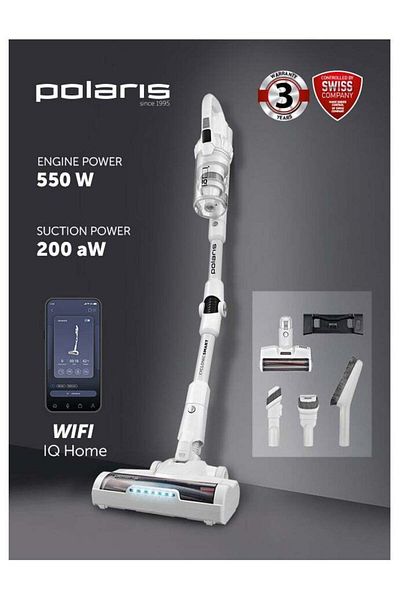 Polaris Cordless Electric Vacuum Cleaner PVCS 4070 WIFI IQ Home