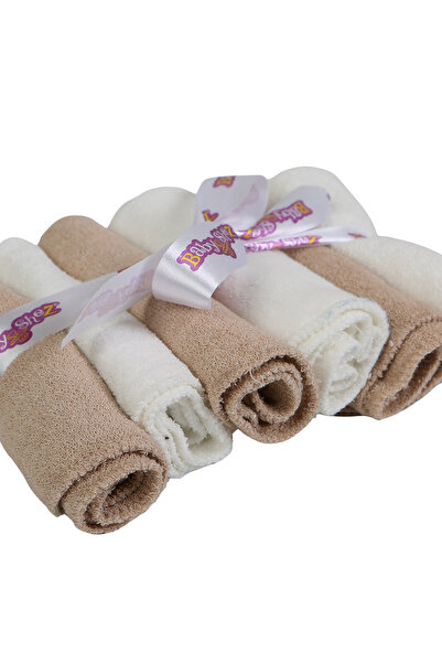 Baby Shez 100% Cotton Set of 6 Newborn Baby Towel Mouth Wipes