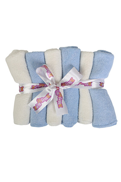 Baby Shez 100% Cotton Set of 6 Newborn Baby Towel Mouth Wipes