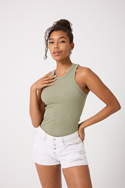 MrrMajestic Halter Collar Rambo Camisole Women's T-Shirt - Single Package -