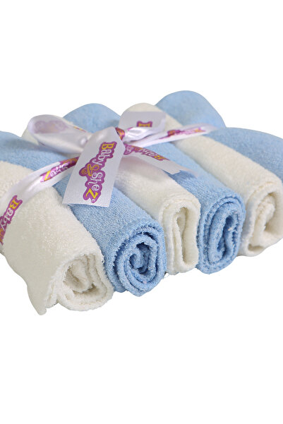 Baby Shez 100% Cotton Set of 6 Newborn Baby Towel Mouth Wipes