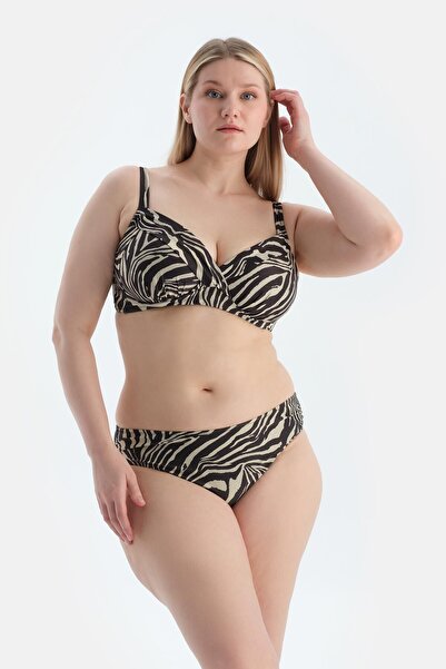 Dagi Multicolor Yüksek Bel Bikini Alt