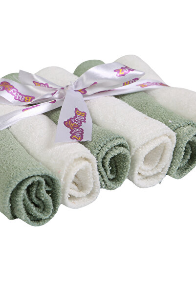 Baby Shez 100% Cotton Set of 6 Newborn Baby Towel Mouth Wipes