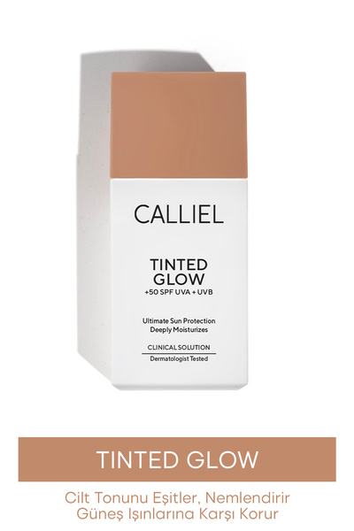 CALLİEL واقي شمسي سائل ملون يومي ذو ملمس خفيف يعادل اللون +SPF 50 – 02 - 50 مل